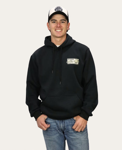 Contour Hoodie - Faded Black