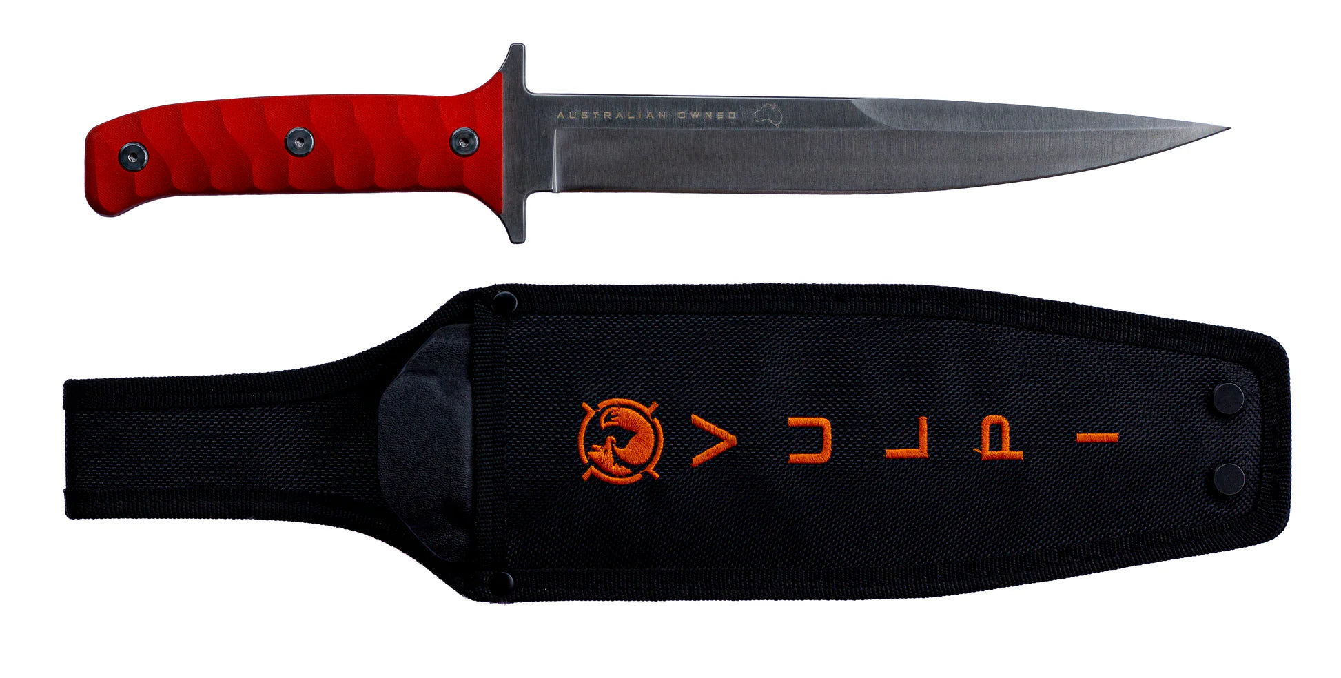 Vulpi Pig Sticker Knife - Orange