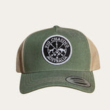 Green Denim Trucker Cap