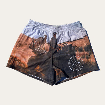 Quad Runner Footy Shorts - Zip Pockets