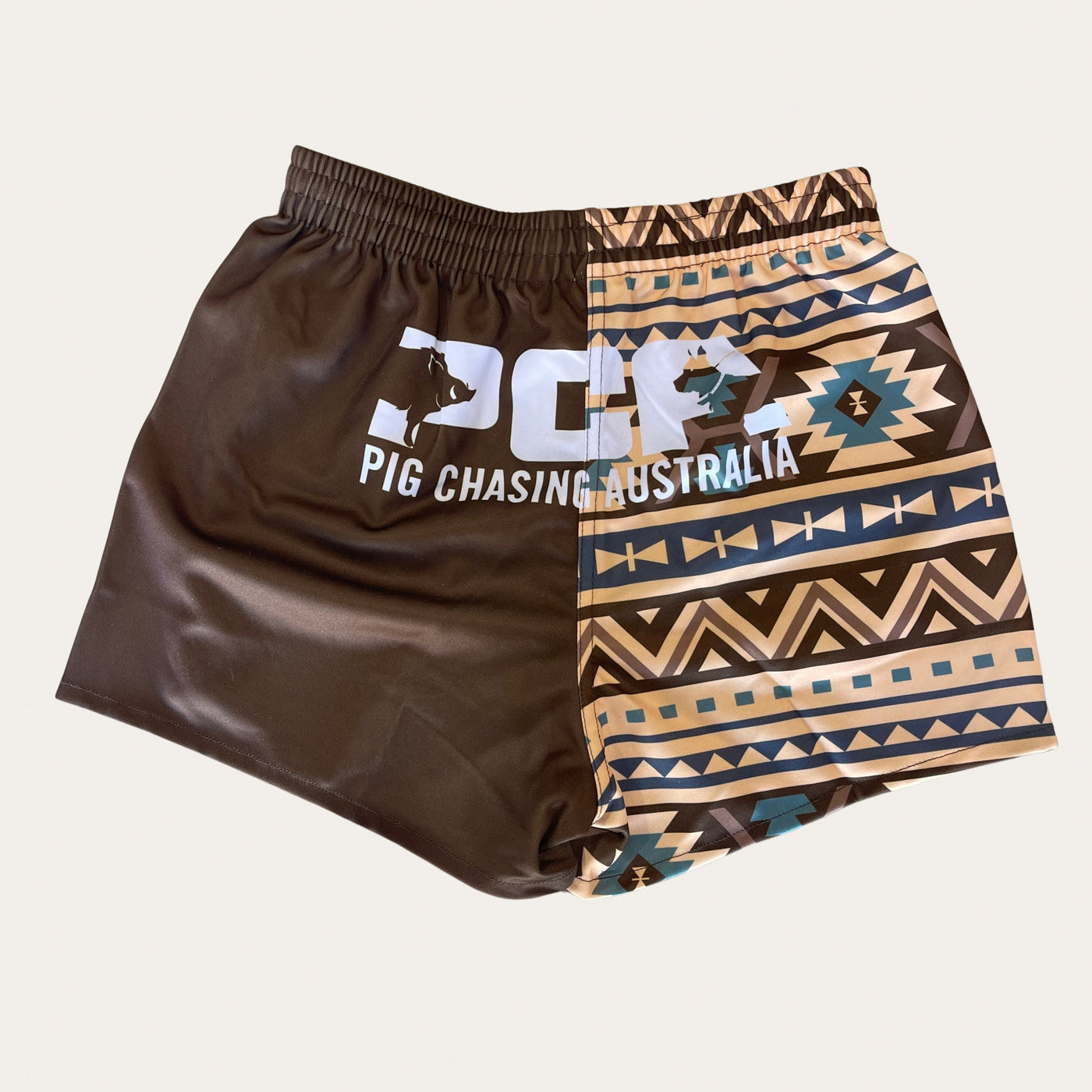 Footy Shorts - Clay Aztec