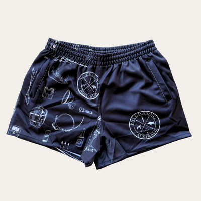 Essentials Footy Shorts - Black